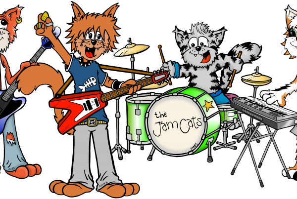 The Jam Cats Characters